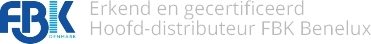 Erkend en gecertificeerd hoofd-distributeur FBK Benelux
